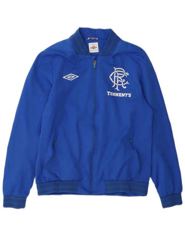 Μπουφάν Umbro Mens Rangers Graphic αθλητική φόρμα μεσαίου μπλε πολυεστέρα