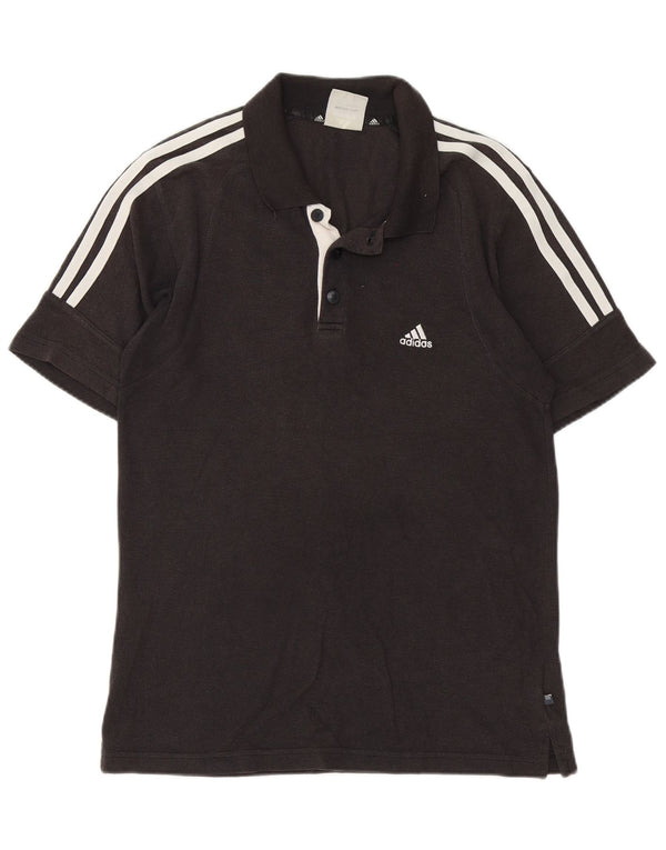 Ανδρικό πουκάμισο πόλο Adidas μεγάλο γκρι βαμβακερό