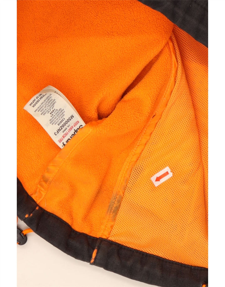 Ανδρικό SUPERDRY Windtrekker Hooded Windbreaker Jacket UK 38 Medium Black