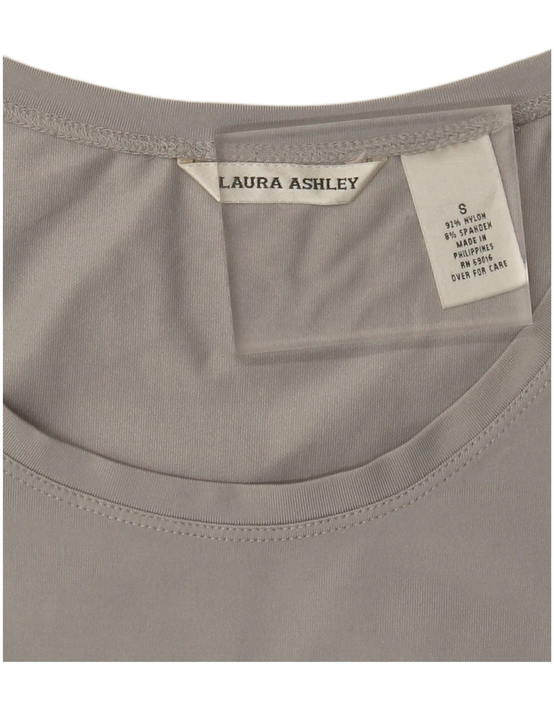 LAURA ASHLEY Γυναικείο γιλέκο τοπ UK 10 Small Grey Nylon
