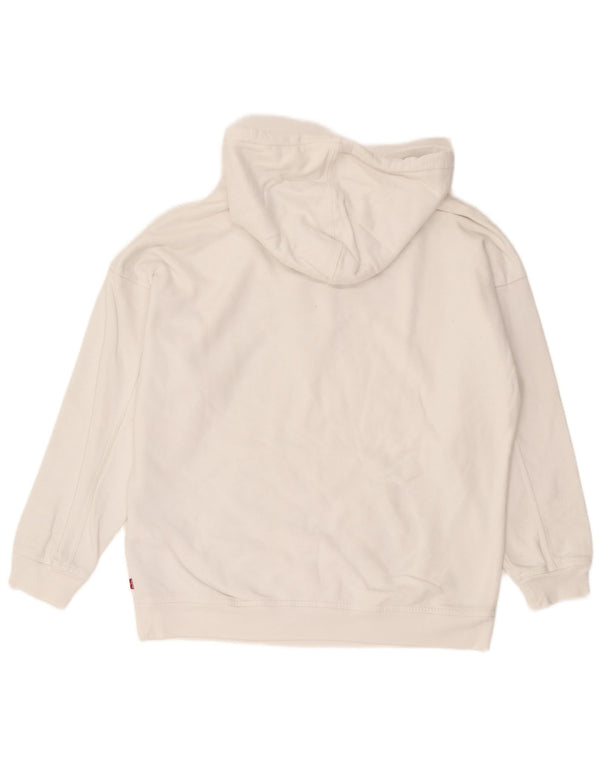 Ανδρικό Levi's Graphic Loose Fit Hoodie Jumper XS Λευκό βαμβακερό