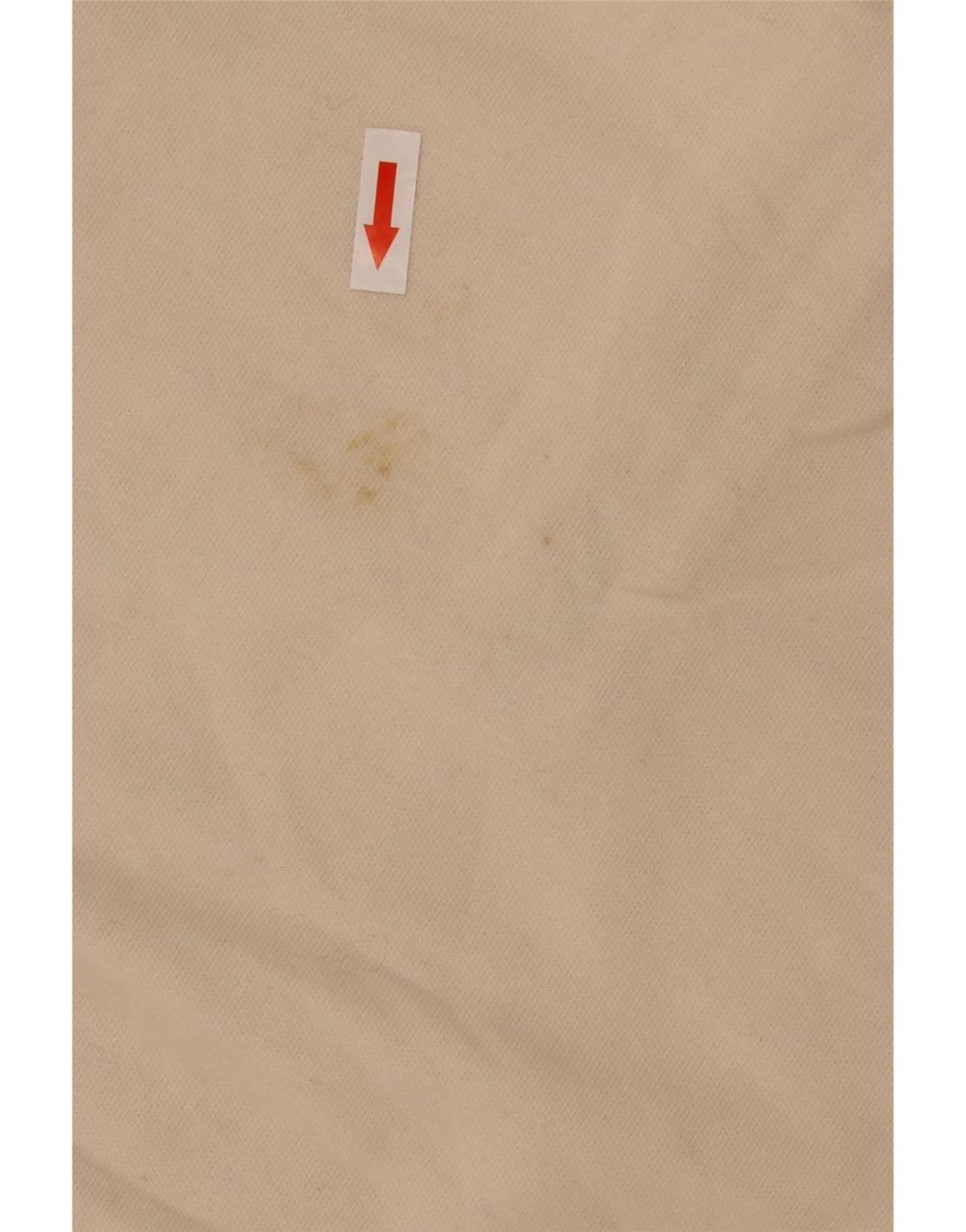 Ανδρικό πουλόβερ Zara Polo με λαιμόκοψη μικρό σε λευκό βαμβακερό