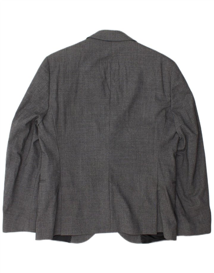 Daniele Alessandrini Ανδρικό σακάκι με 2 κουμπιά σακάκι IT 52 XL Grey Houndstooth