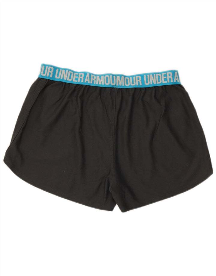 Γυναικείο γραφικό αθλητικό σορτς UNDER ARMOR UK 14 Medium Black Colourblock