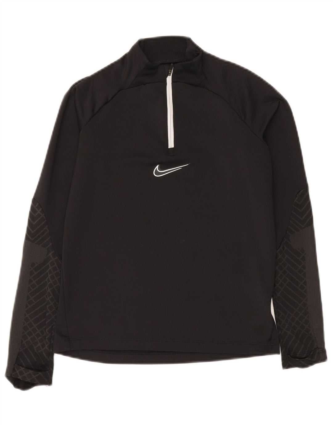 Φόρμα Nike Boys Dri Fit Slim πουλόβερ φόρμα 10-11 ετών Μεσαίο μαύρο
