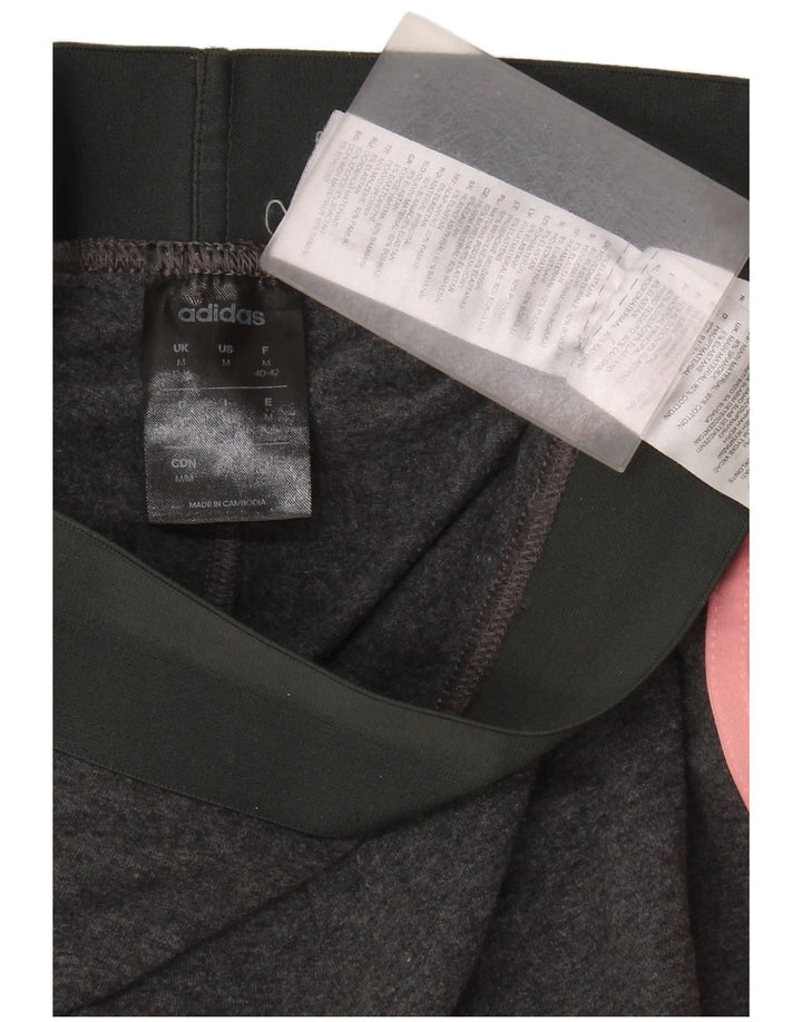 Γυναικείο κολάν Adidas Crop UK 12/14 Μεσαίο γκρι βαμβακερό