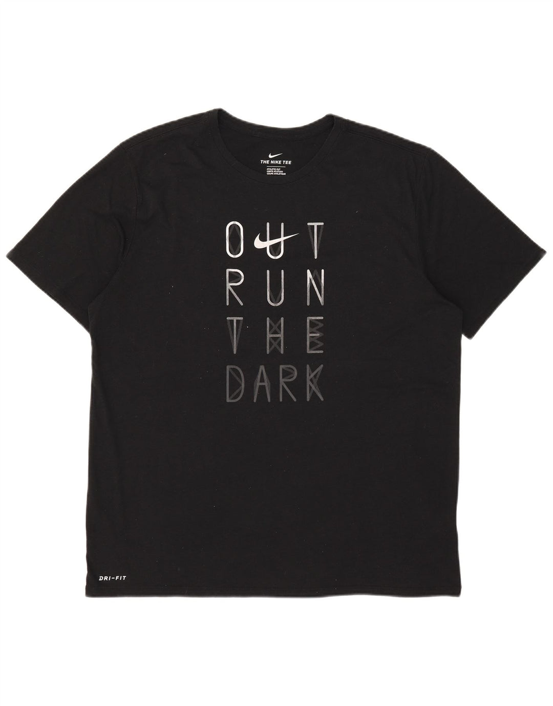 Ανδρικό T-Shirt Nike με γραφικό Dri Fit Top XL μαύρο πολυεστέρα
