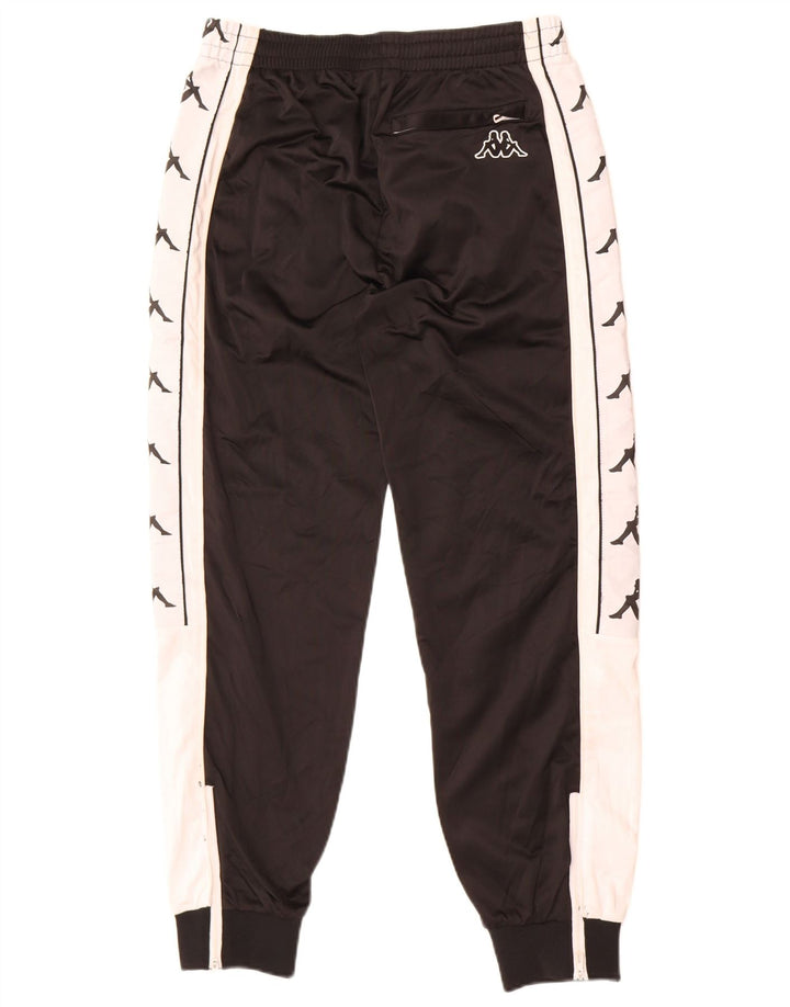 Ανδρική φόρμα γραφικής Kappa Παντελόνι Joggers Small Black Colourblock