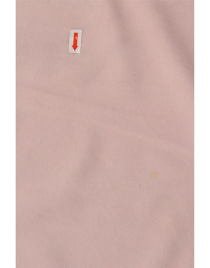 Ανδρικό πουκάμισο πόλο MARLBORO CLASSICS Μεσαίο ροζ βαμβακερό