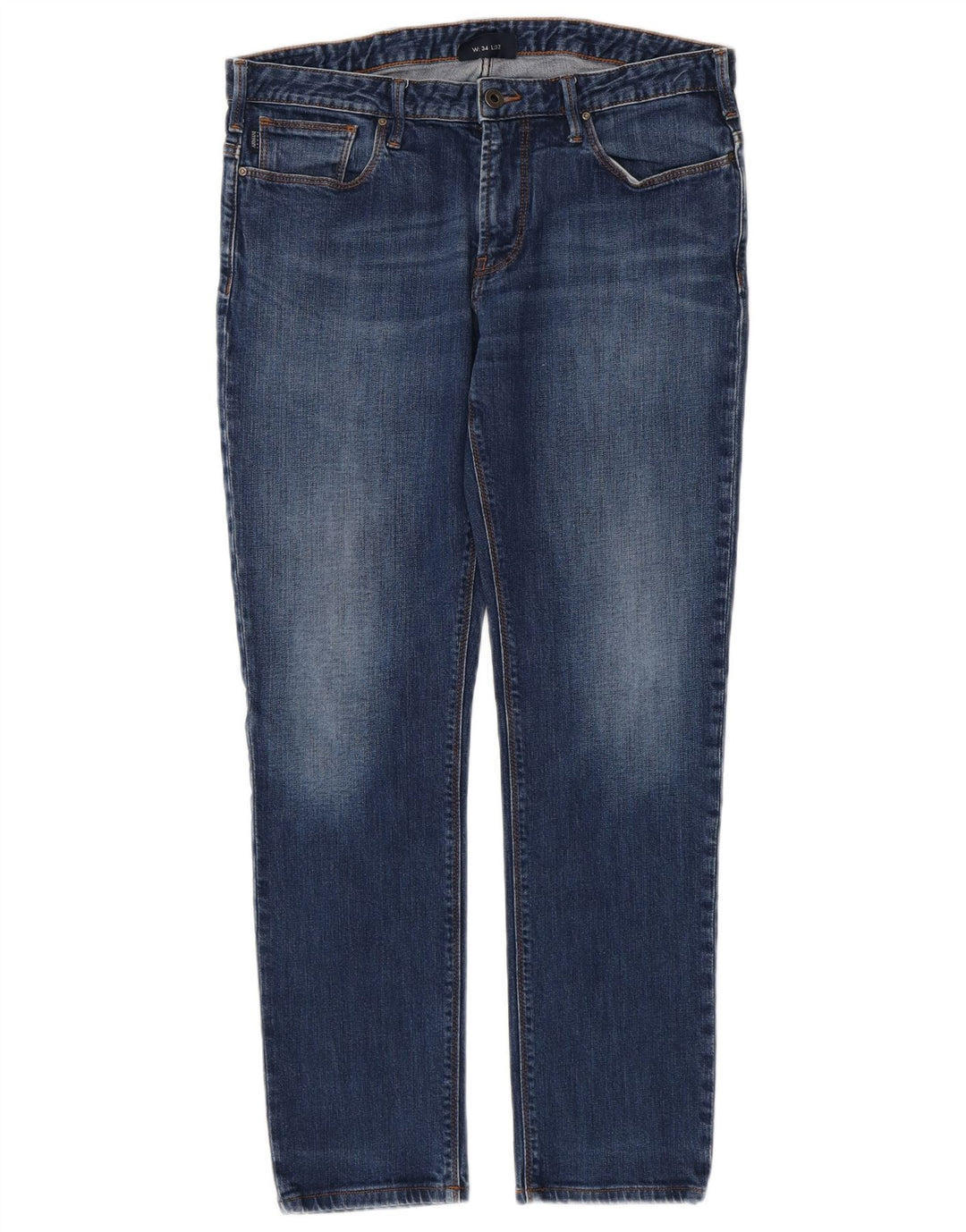 ARMANI Γυναικείο Slim Jeans W34 L29 Μπλε Βαμβακερό