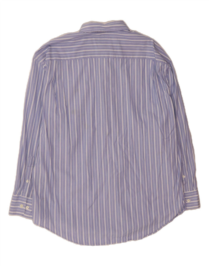 NAUTICA Mens Shirt XL Blue Striped Cotton Vintage Nautica and Second-Hand Nautica from Messina Hembry 