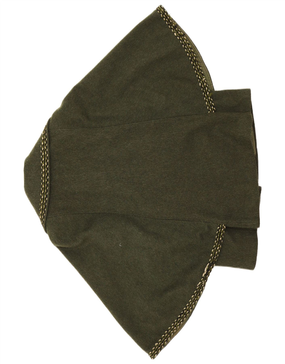 Vintage Γυναικείο Παλτό πόντσο EU 38 Μεσαίο μαλλί χακί