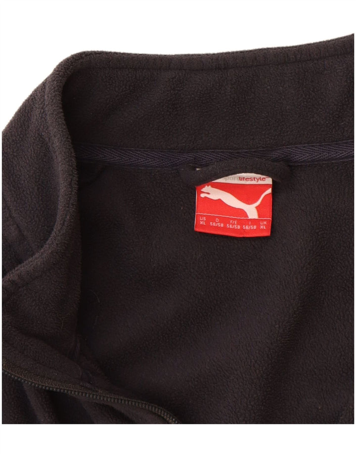 Puma Ανδρικό Fleece Jacket UK 42 XL Navy Blue