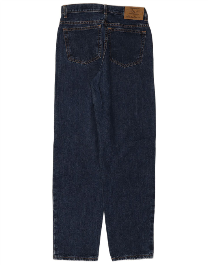 EDDIE BAUER Γυναικείο τζιν κωνικό US 8 Medium W28 L31 Navy Blue Cotton