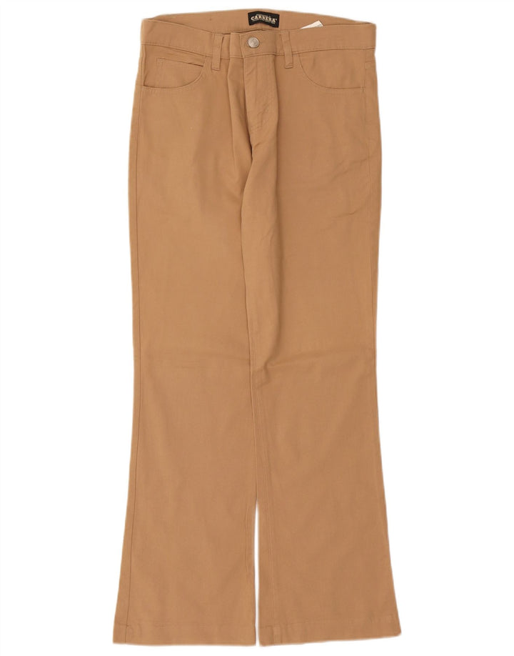 Carrera Γυναικείο Bootcut Casual Παντελόνι IT 42 Medium W28 L28 Beige βαμβακερό