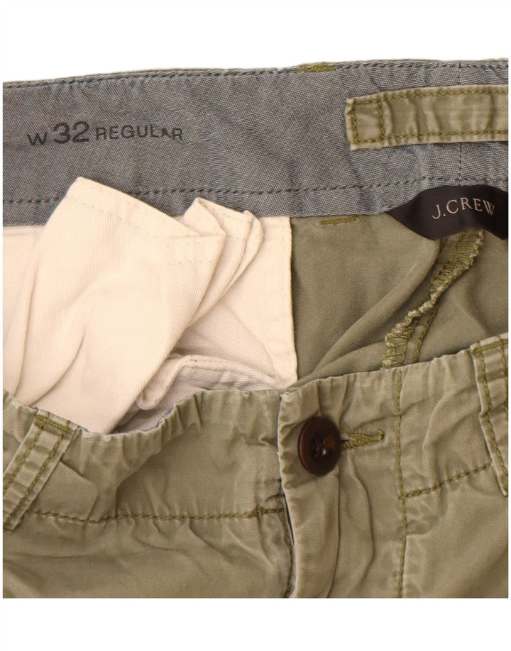 J. CREW Ανδρικά Joggers Chino Trousers W32 L27 Khaki Cotton