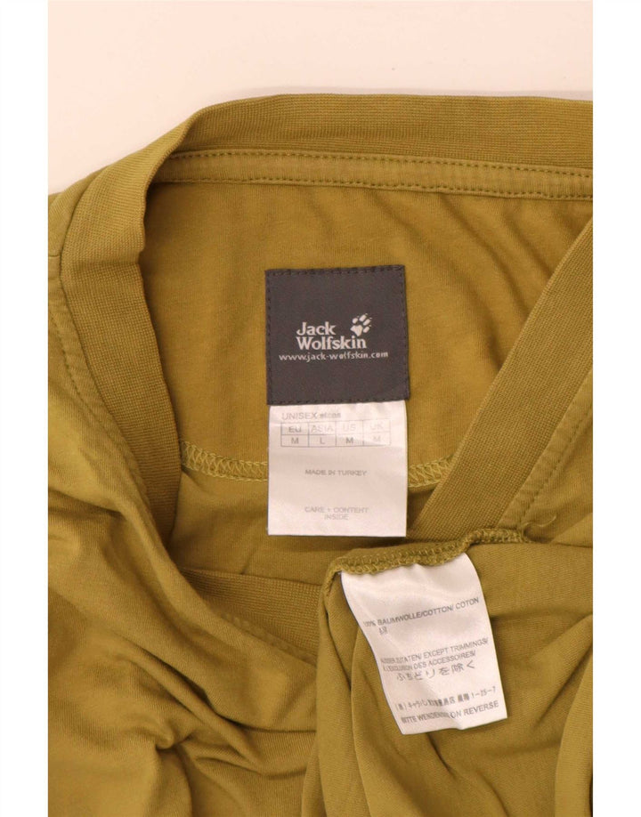 Ανδρικό μπλουζάκι Jack Wolfskin Top Medium Khaki Cotton
