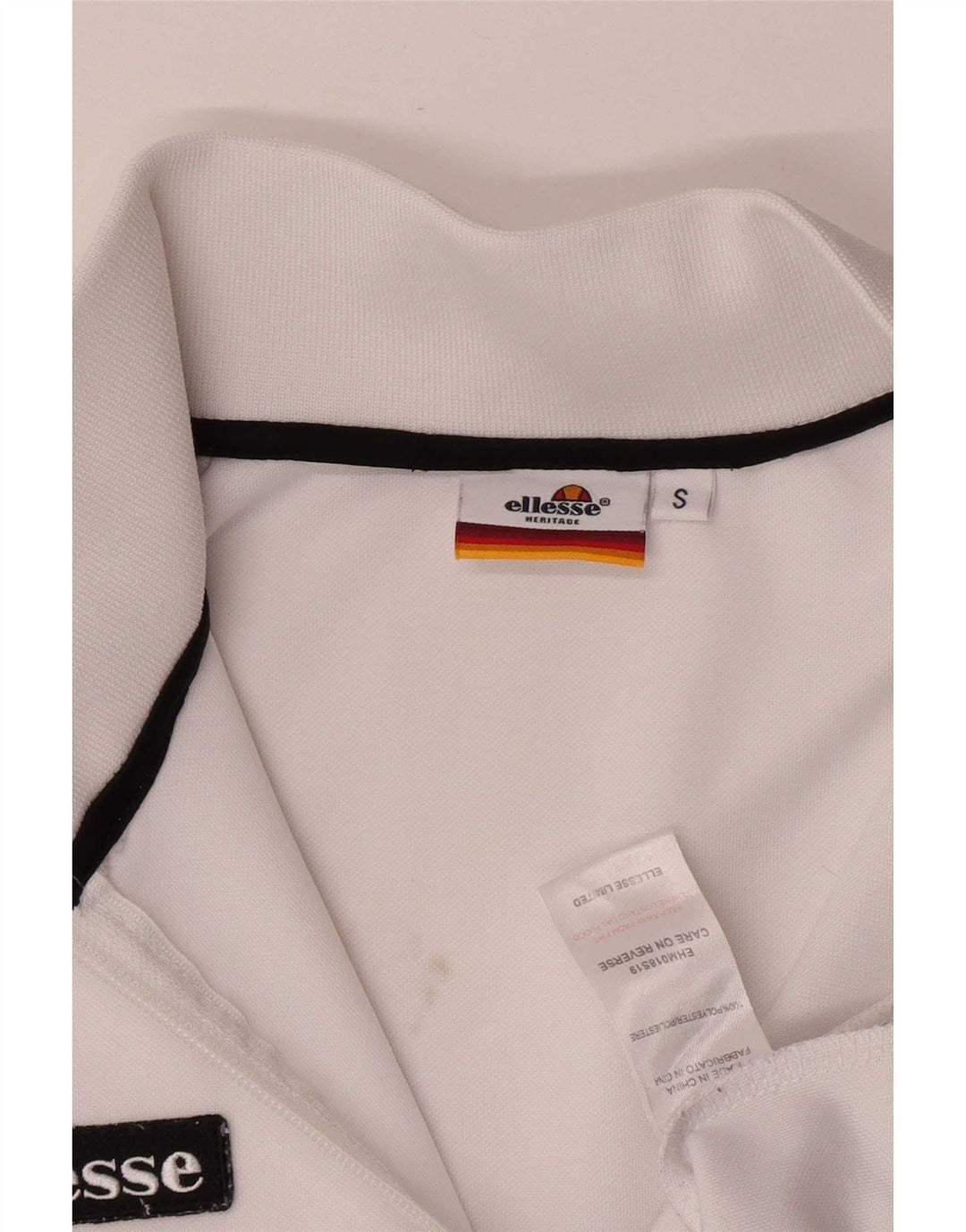 Ανδρική φόρμα Ellesse Top Jacket Small White Polyester Sports