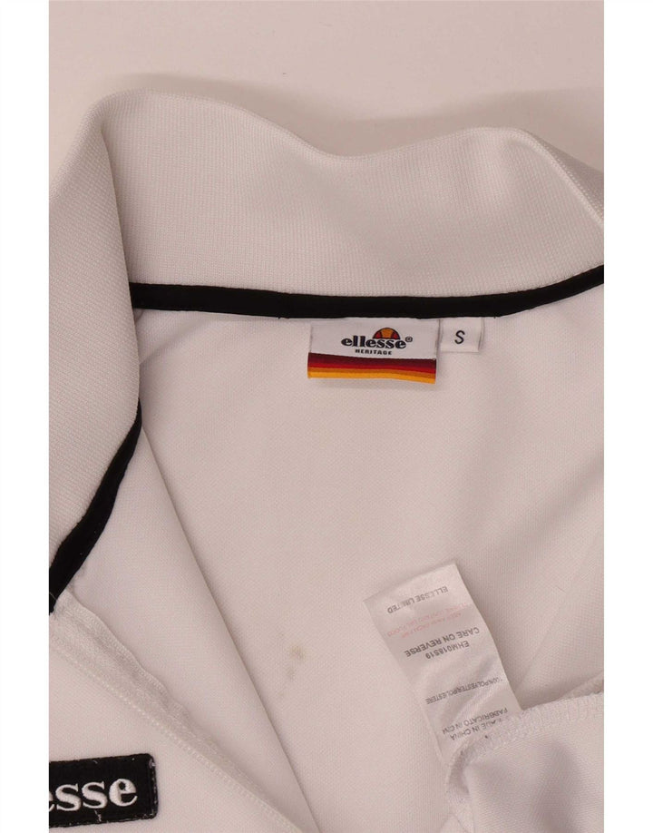 Ανδρική φόρμα Ellesse Top Jacket Small White Polyester Sports