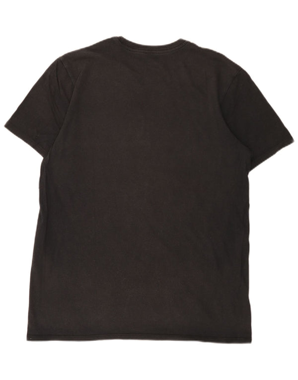 Ανδρικό γραφικό μπλουζάκι Nike Top Large Black Colourblock