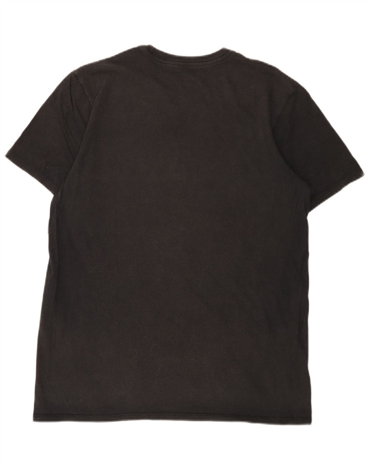Ανδρικό γραφικό μπλουζάκι Nike Top Large Black Colourblock