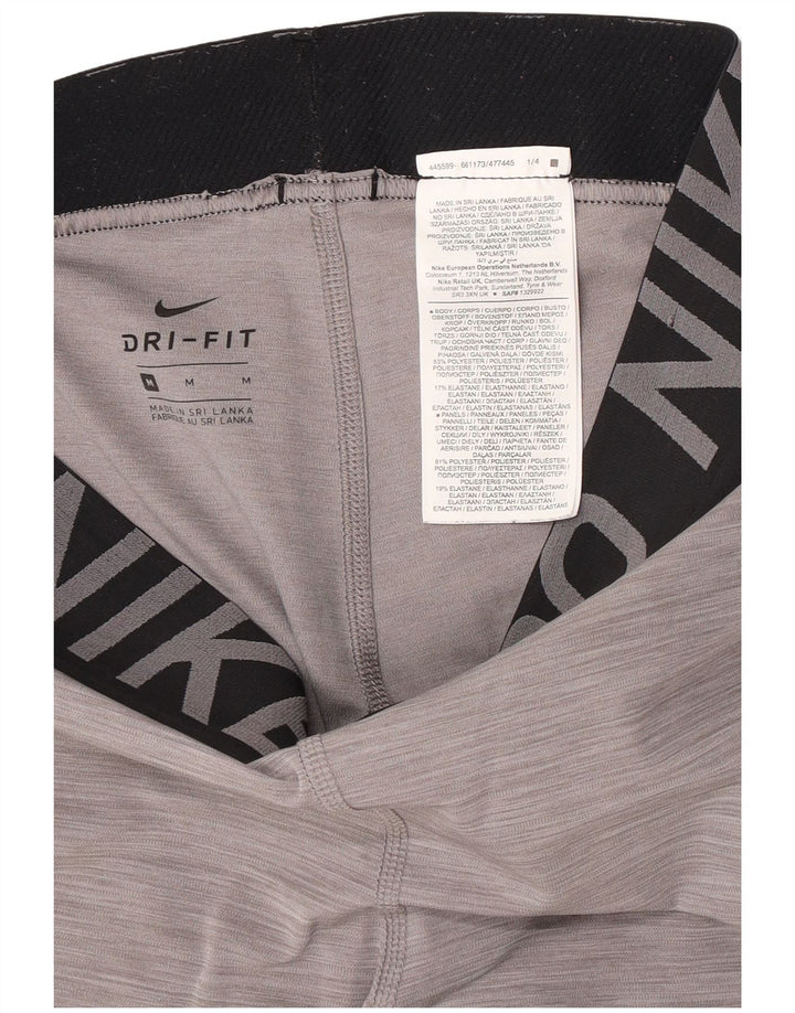 Γραφικά κολάν Nike Nike Dri Fit UK 12 Medium Grey Colourblock