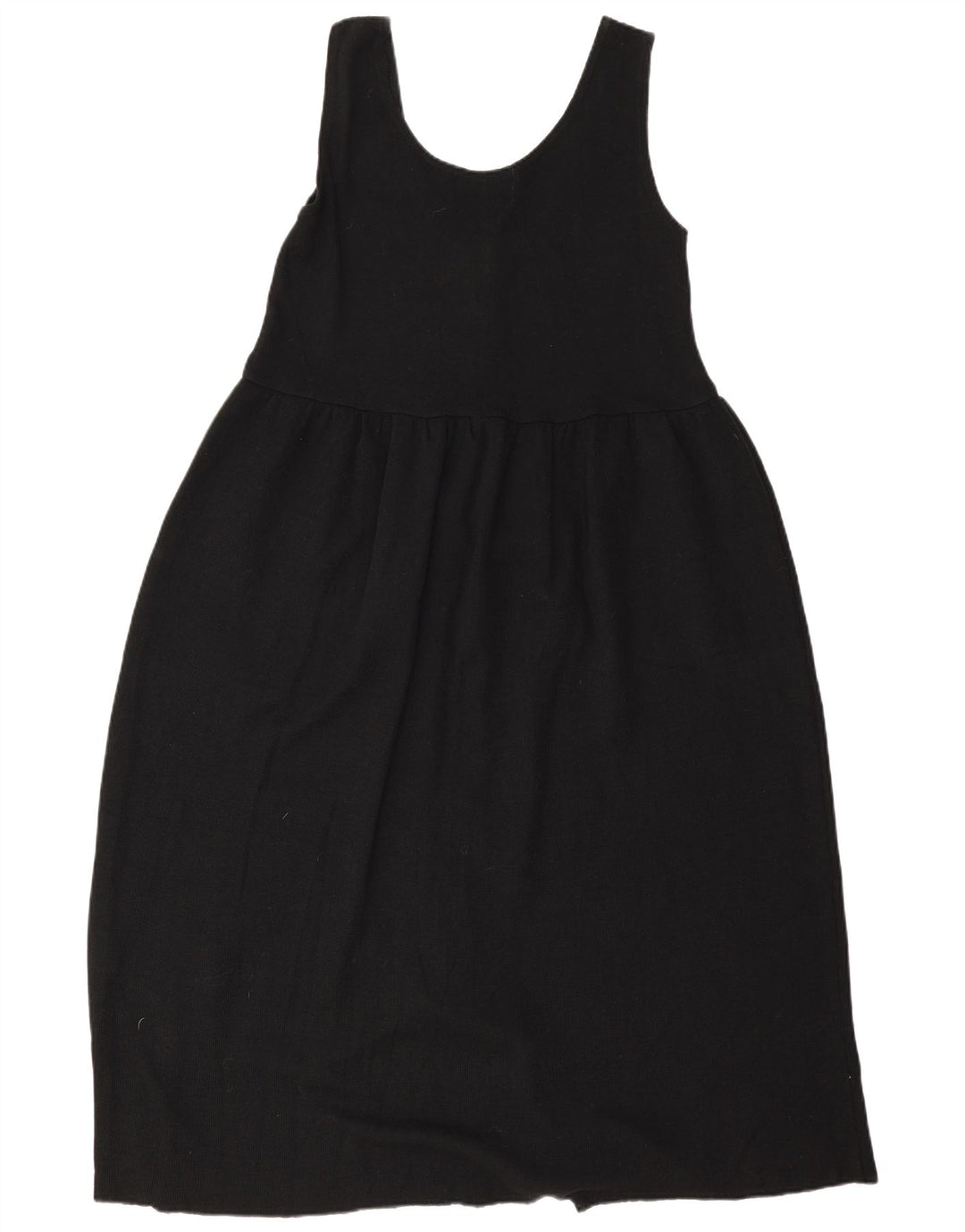 Γυναικείο αμάνικο βασικό φόρεμα Kaos One Size Μαύρο μάλλινο