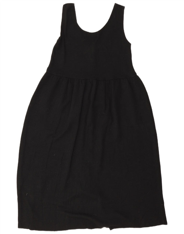 Γυναικείο αμάνικο βασικό φόρεμα Kaos One Size Μαύρο μάλλινο