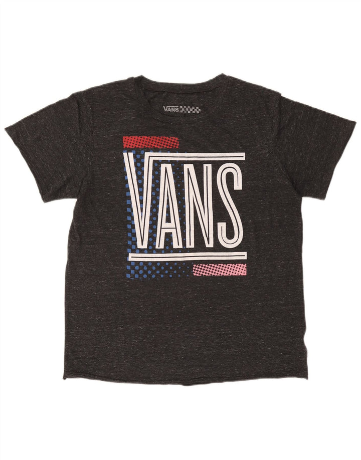 Ανδρικό γραφικό T-Shirt Vans Top Medium Grey Flecked