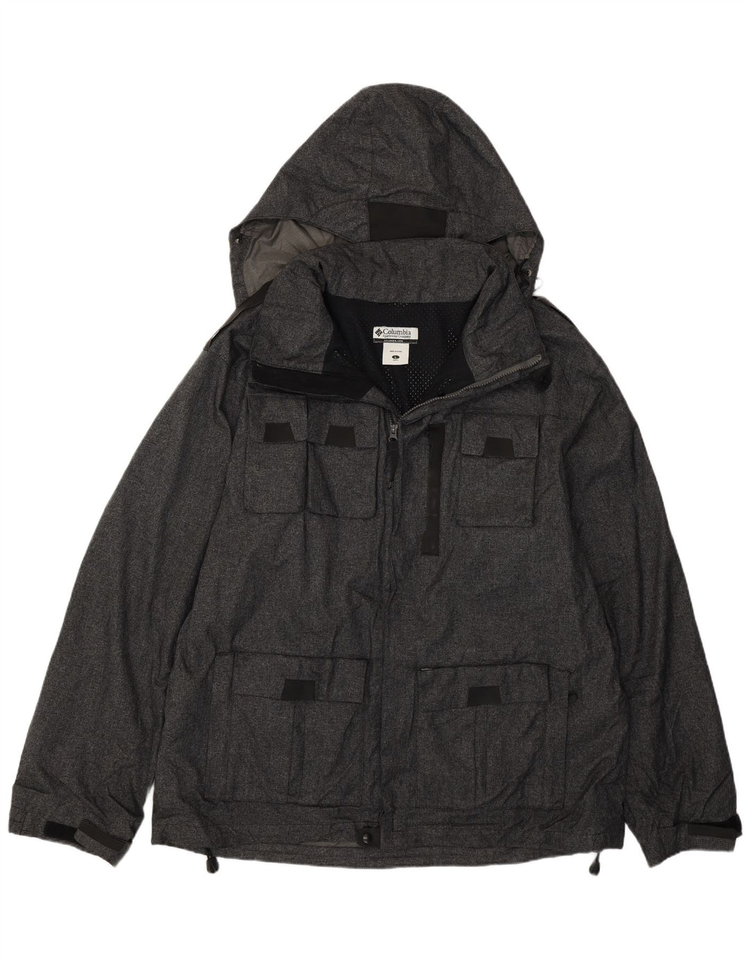 Columbia Ανδρικό κουκούλα Utility Jacket UK 40 Large Grey Polyamide