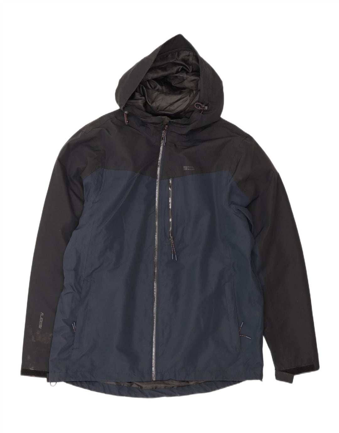 Ανδρικό μπουφάν βροχής Mountain Warehouse UK 40 Large Navy Blue Colourblock