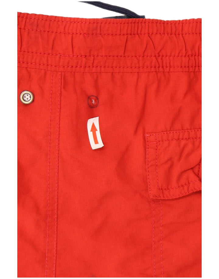 Ανδρικό σορτς κολύμβησης Polo Ralph Lauren, μεσαίο κόκκινο πολυεστέρα