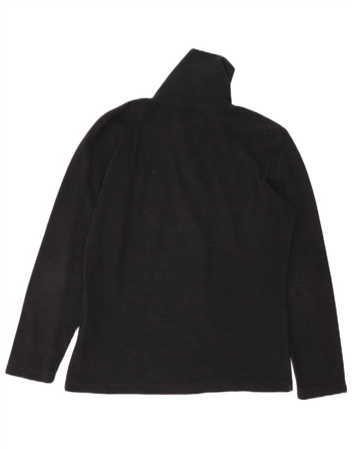 Invicta Γυναικείο φερμουάρ Fleece Jumper UK 14 Large Black Polyester