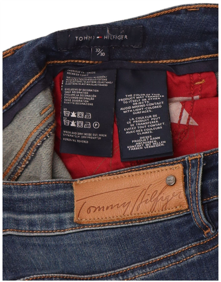 Tommy Hilfiger Γυναικεία Bootcut Jeans W32 L30 Navy Blue Cotton