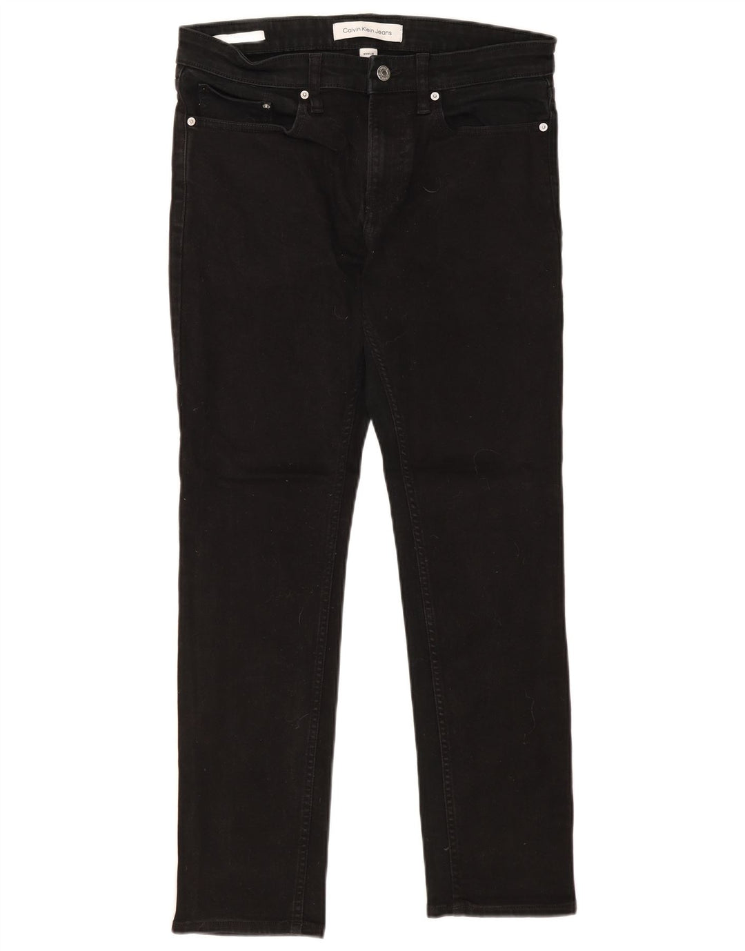 Calvin Klein Ανδρικό Slim Jeans W31 L30 Μαύρο βαμβακερό