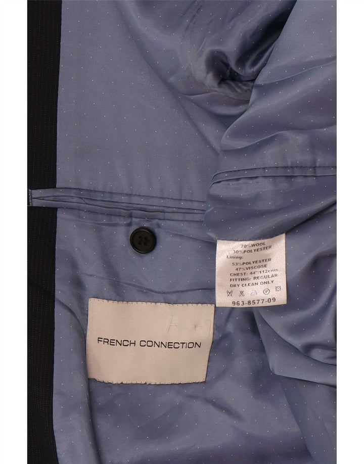 Γαλλικό Connection Ανδρικό μπουφάν σακάκι UK 44 2XL Navy Blue Wool