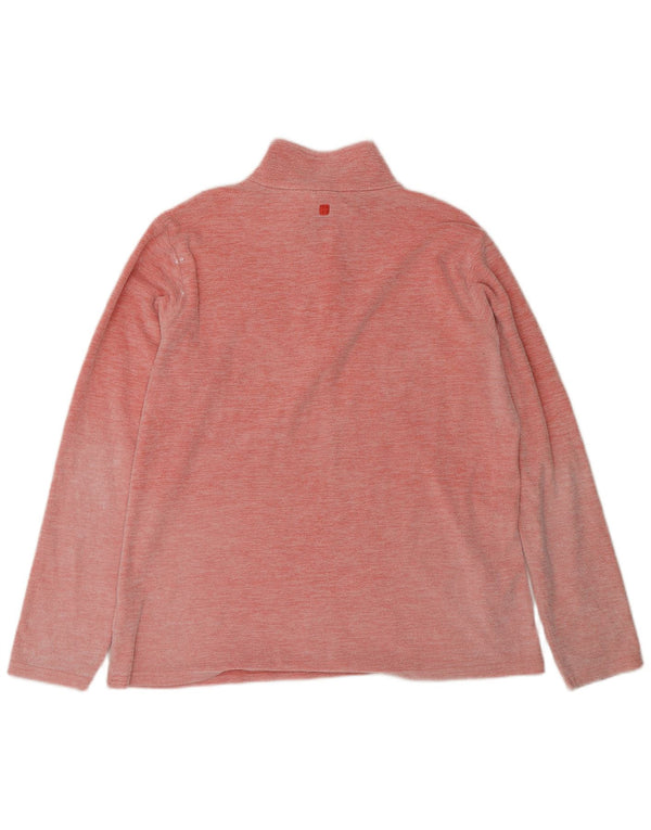 Mountain Warehouse Γυναικείο φερμουάρ Fleece Jumper UK 18 XL Pink Polyester