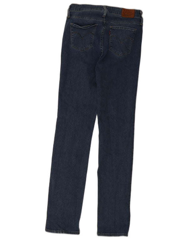 Levi's Womens 712 Slim Jeans W28 L32 Blue Cotton