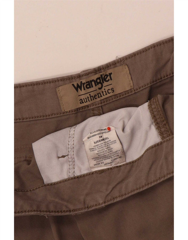 Ανδρικό σορτς Cargo Wrangler W46 3XL Καφέ Βαμβακερό