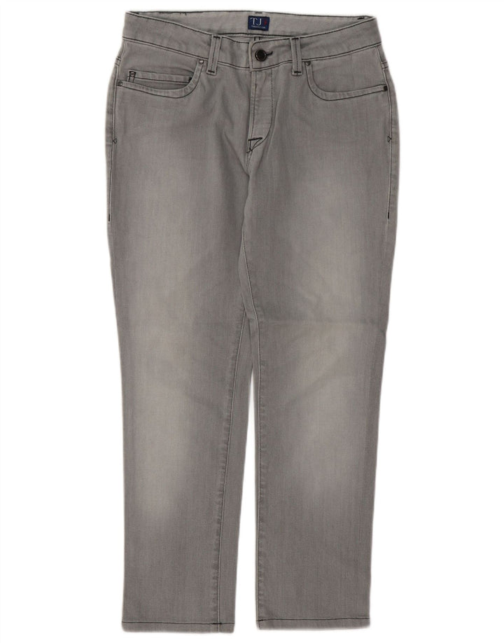 Trussardi Γυναικείο Slim Jeans W27 L27 Γκρι βαμβακερό