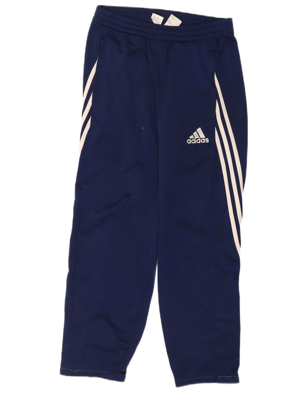 Ανδρική αθλητική φόρμα Adidas Παντελόνι Μικρό Navy Blue Polyester