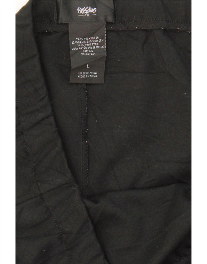 MOSSIMO Womens Pencil Skirt Large W34  Black Rayon Vintage Mossimo and Second-Hand Mossimo from Messina Hembry 