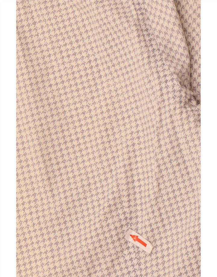Ανδρικό πουκάμισο Hugo Boss Slim Fit Small White Houndstooth