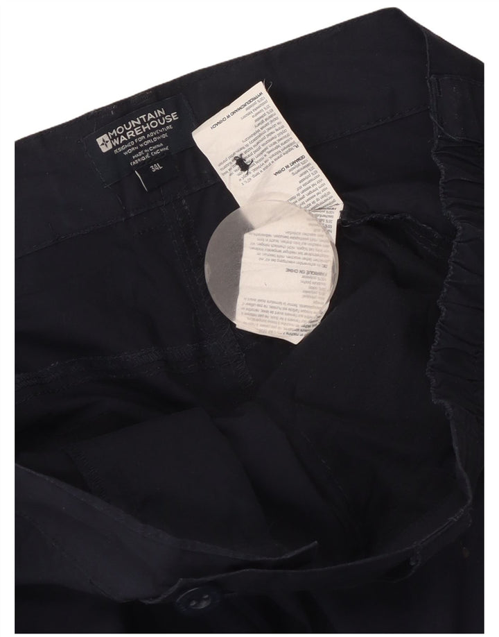 Mountain Warehouse Γυναικείο ίσιο παντελόνι Cargo W36 L34 Navy Blue