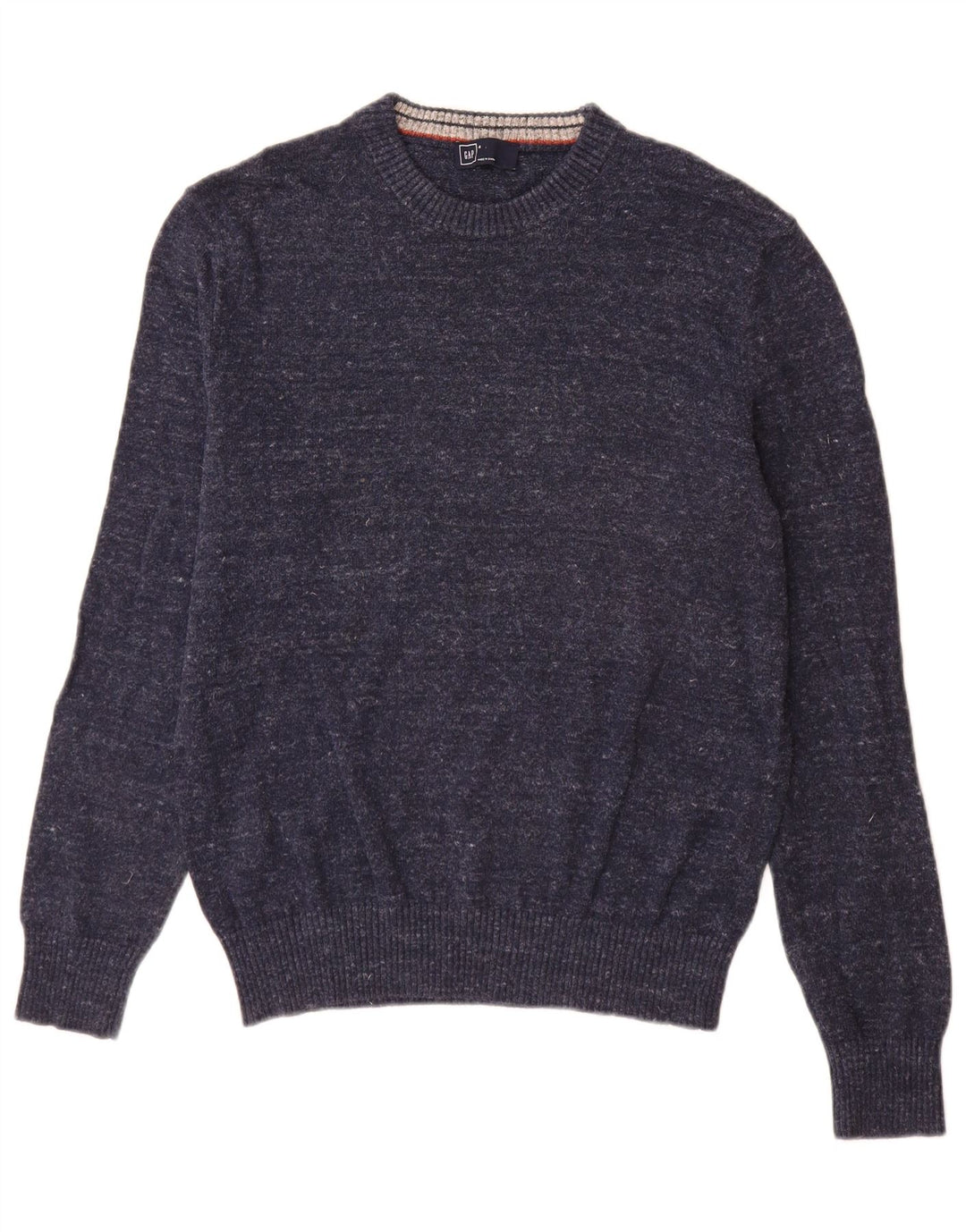Ανδρικό πουλόβερ Gap Crew Neck, Βαμβακερό, μεσαίο Navy Blue