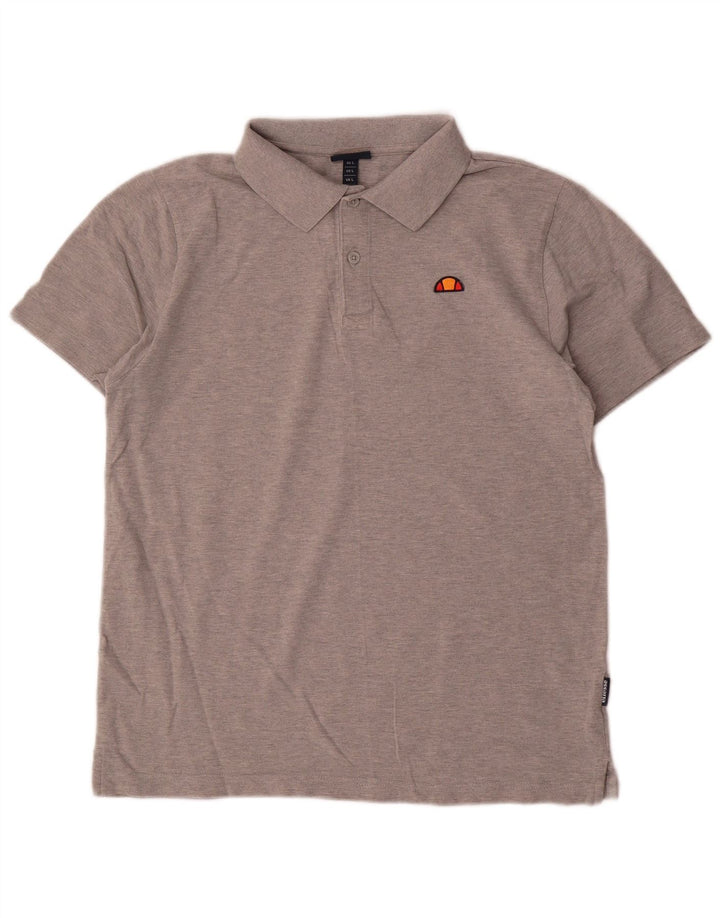 Ellesse Γυναικείο Πόλο Μπλουζάκι UK 16 μεγάλο γκρι βαμβακερό