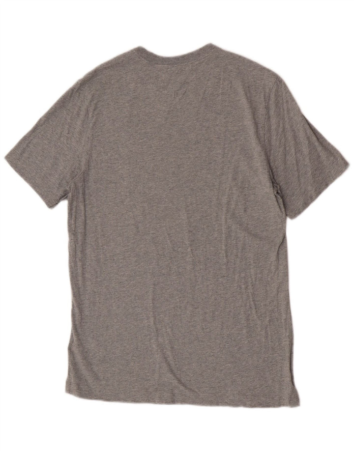 Ανδρικό T-Shirt Nike, Βαμβακερό μεσαίο γκρι με φλύκταινες