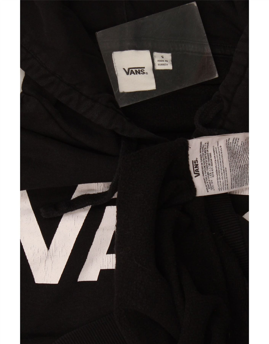 Ανδρικό Vans Graphic Hoodie Jumper Μικρό μαύρο βαμβακερό