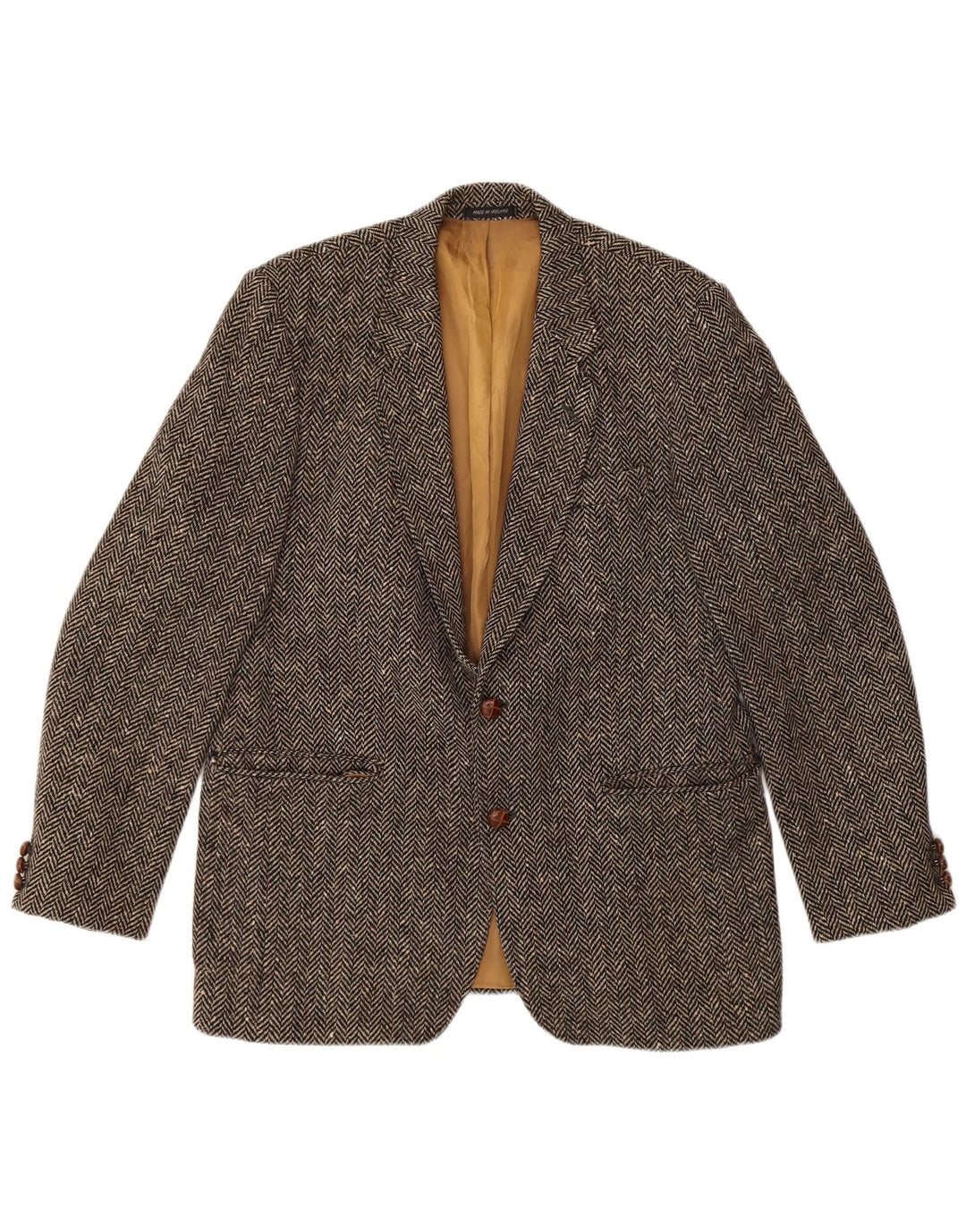 GERRARD MARLBORO Ανδρικό Μπουφάν Donegal Tweed Blazer UK 38 Medium Brown