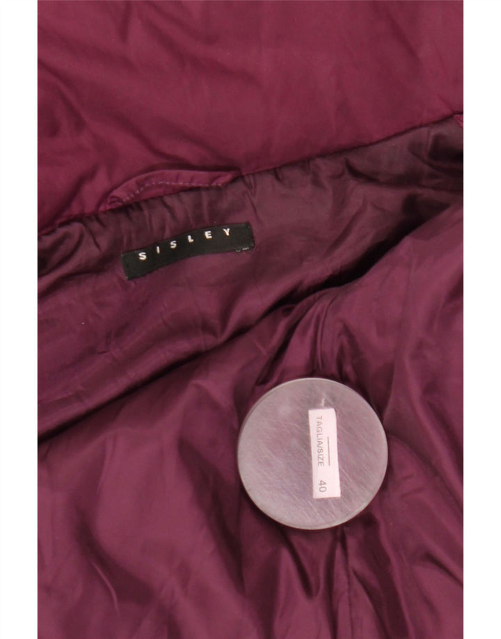 Sisley Γυναικείο μπουφάν με επένδυση IT 40 Small Purple